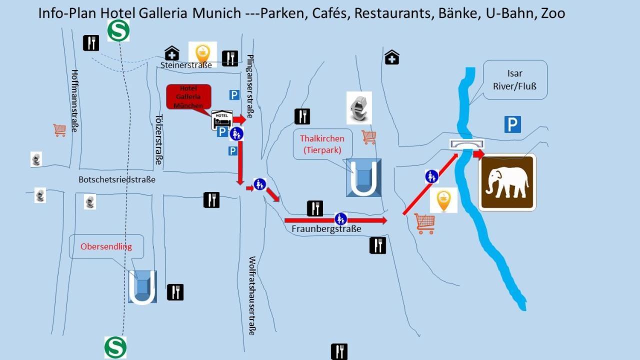 Hotel Galleria Munich Exterior photo